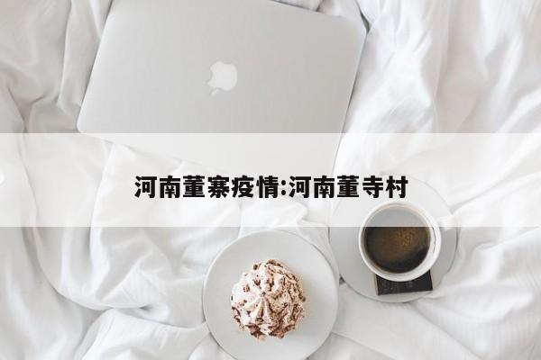 河南董寨疫情：河南董寺村